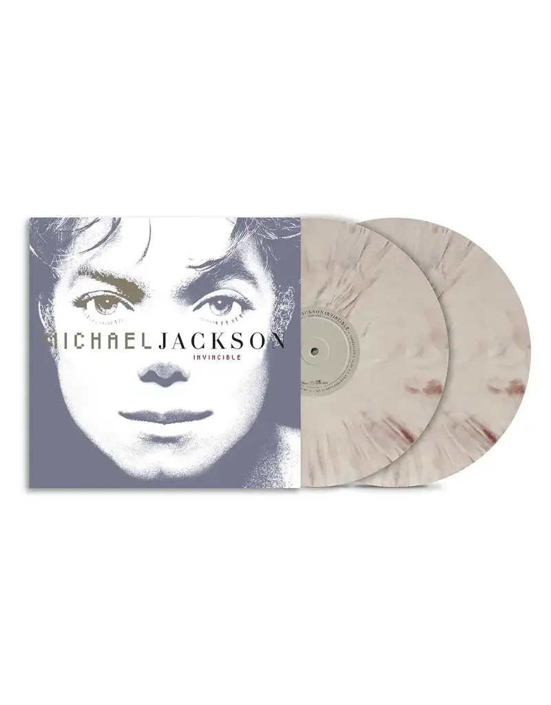 (LP) Michael Jackson - Invincible (Stone Grey Marble Vinyl)