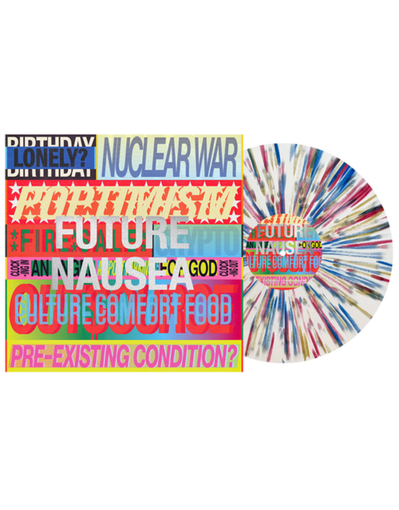 (LP) Spanish Love Songs - Future Nausea (Standard White W/ Blue, Red & Gold Splatter Vinyl)