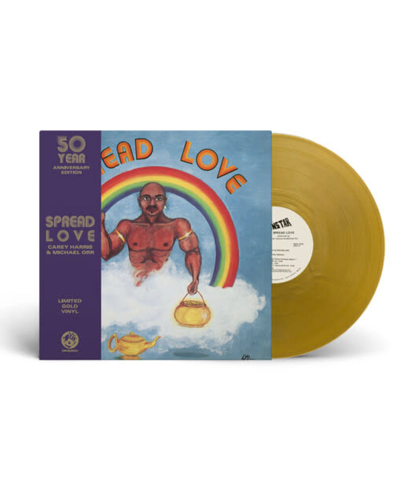 Mr Bongo (LP) Carey Harris & Michael Orr - Spread Love (Limited Gold Vinyl)