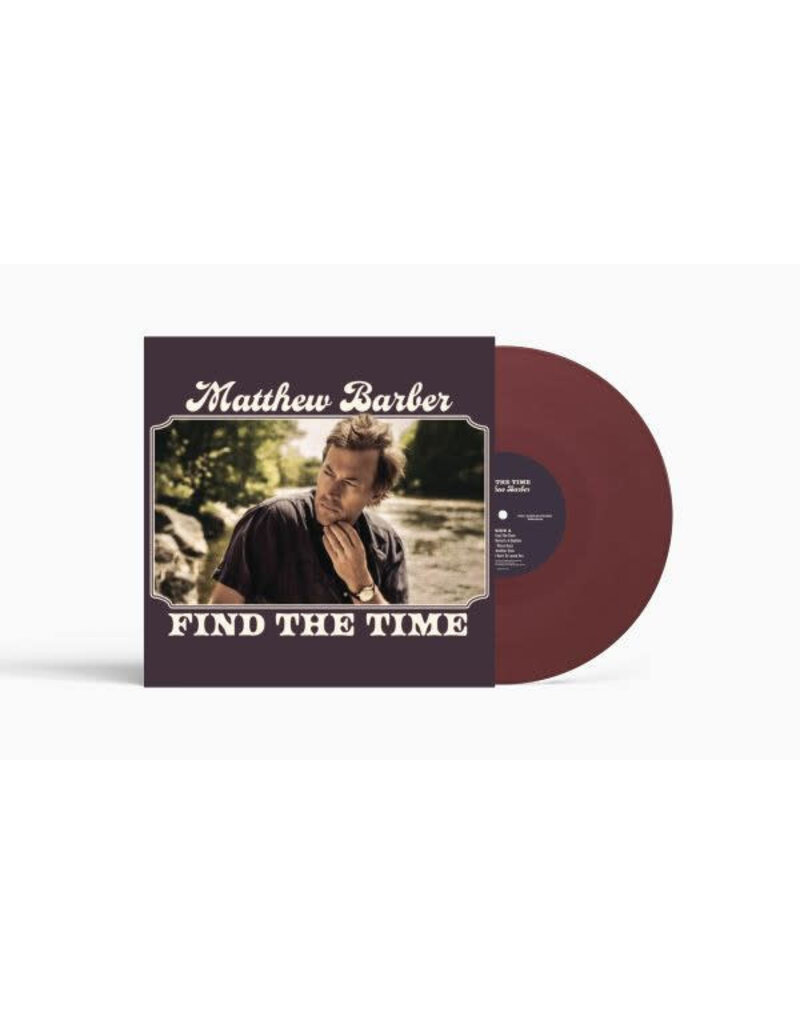 (LP) Matthew Barber - Find The Time (Burgundy Vinyl)