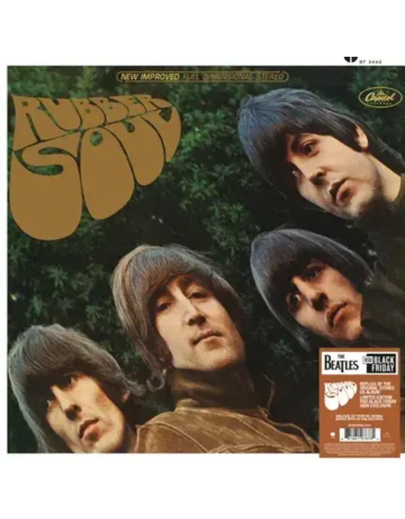 Apple (LP) The Beatles - Rubber Soul (Original US Album) (180g-Gold Vinyl) (BF26)
