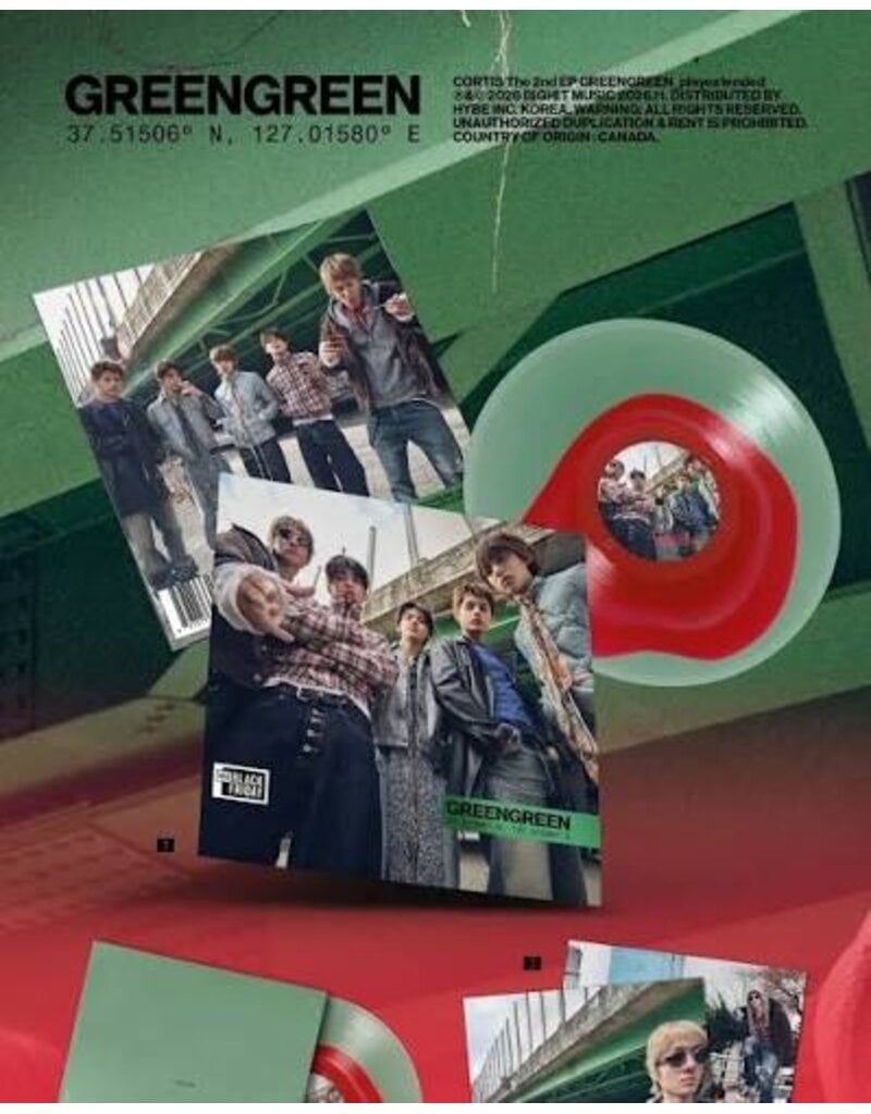 big hit (LP) Cortis - GreenGreen Play Extended EP (Red in Green Vinyl) (BF26)
