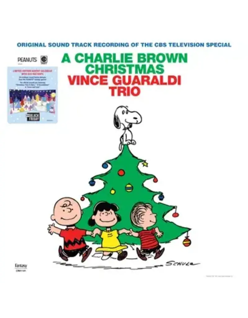 Craft Recordings (LP) Vince Guaraldi Trio - A Charlie Brown Christmas (Eco-Red Vinyl) (Advent Calendar Edition) (BF26)