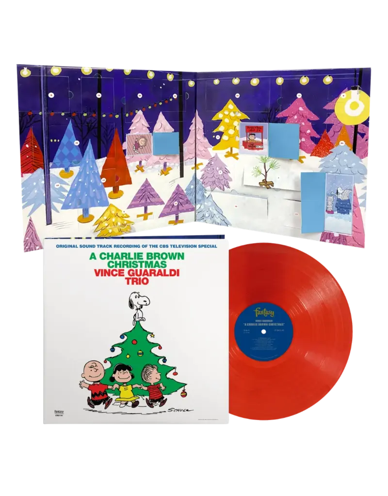 Craft Recordings (LP) Vince Guaraldi Trio - A Charlie Brown Christmas (Eco-Red Vinyl) (Advent Calendar Edition) (BF26)