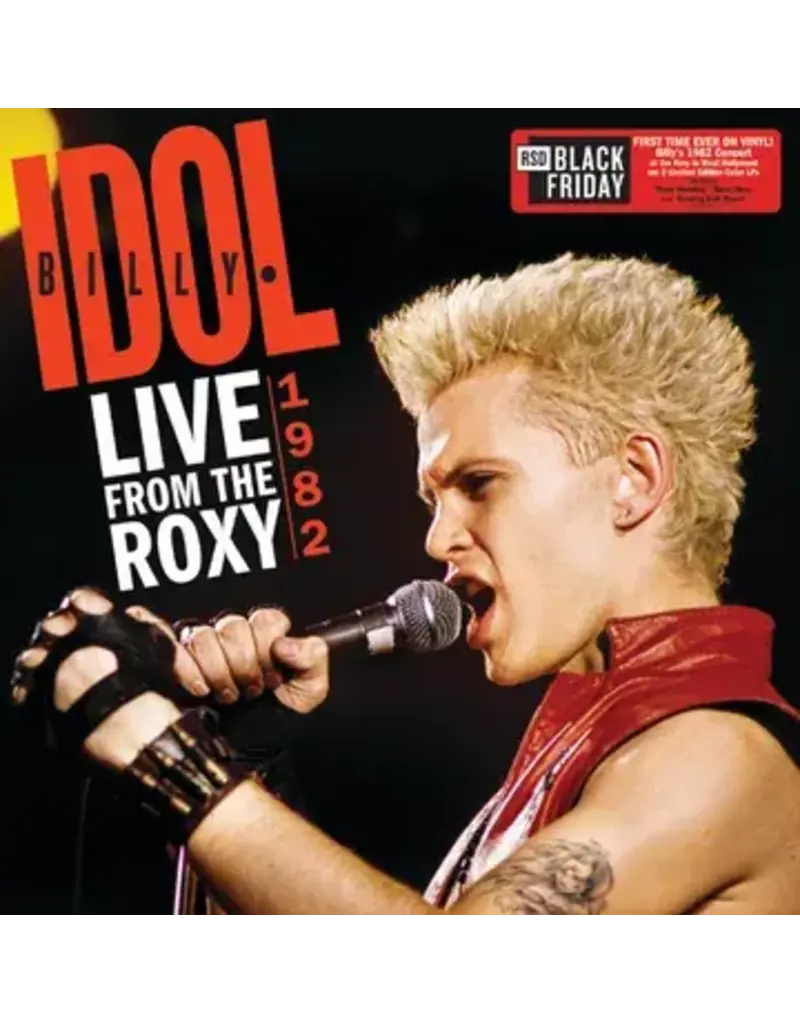 UME (LP) Billy Idol - Live From the Roxy '82 (2LP-Translucent Red Smoke Vinyl) (BF26)