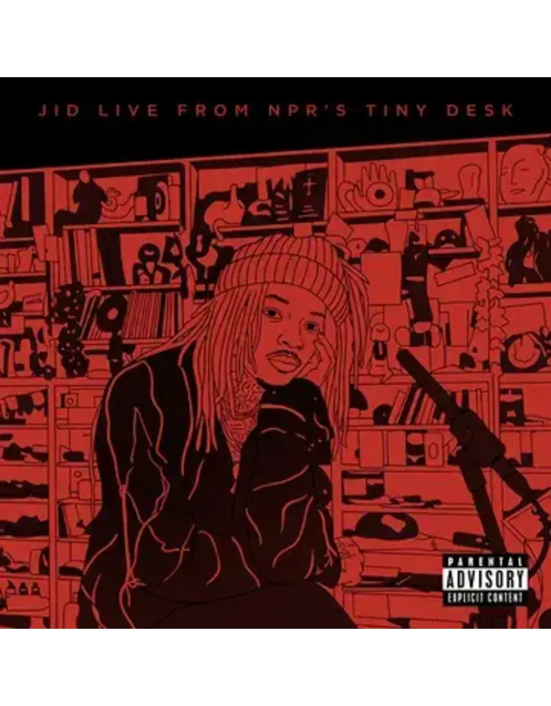 (LP) JID - Live From NPR's Tiny Desk (Red Vinyl) (BF26)