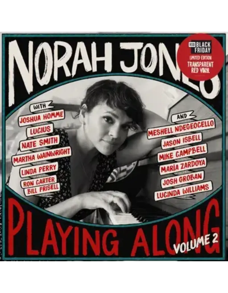 (LP) Norah Jones -  Playing Along, Vol. 2 (Transparent Red Vinyl) (BF26)