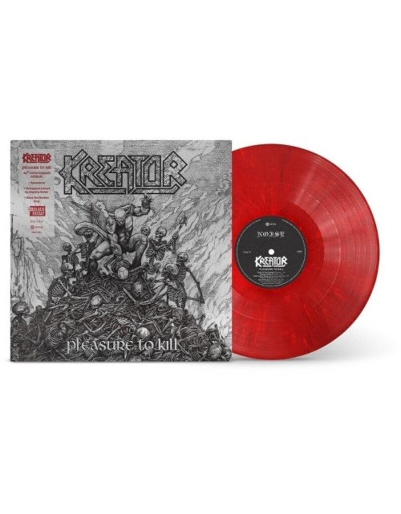 (LP) Kreator -  Pleasure To Kill (40th Anniversary) (Blood Red Marbled Vinyl) (BF26)