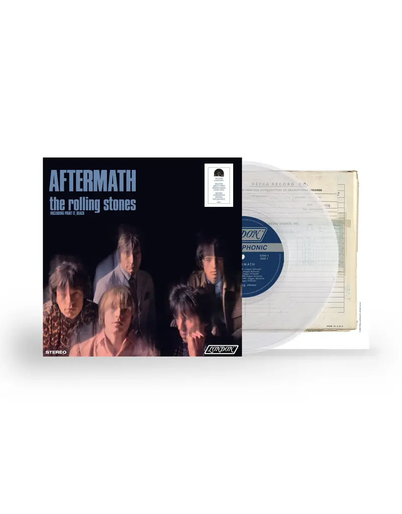 ABKCO (LP) Rolling Stones - Aftermath (US version) (180g-Clear Vinyl) (BF26)