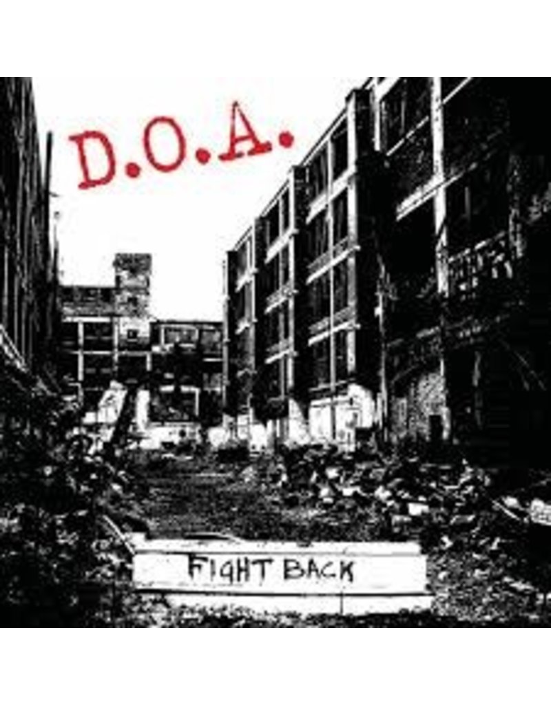 (LP) DOA - Fight Back (Red Vinyl)