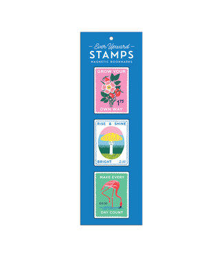 Magnetic Bookmark Set/ Ever Upward Stamps