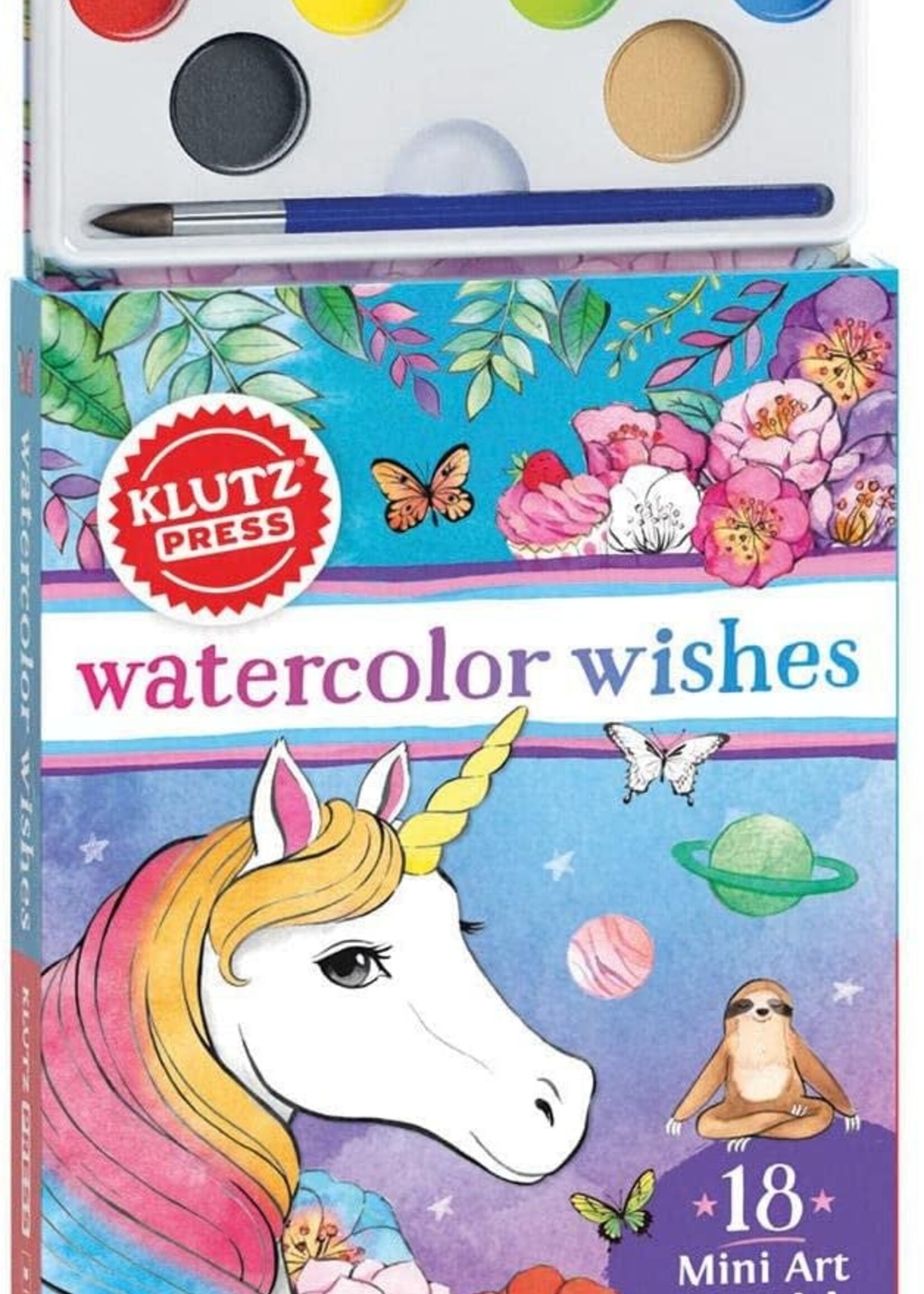 Klutz Watercolor Wishes Postcard Kit
