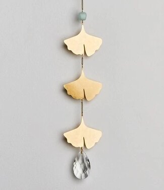 Scout Curated Wears Suncatcher - Botanical Leaf/Amazonite