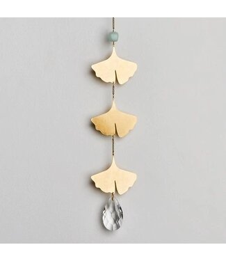 Scout Curated Wears Suncatcher - Botanical Leaf/Amazonite