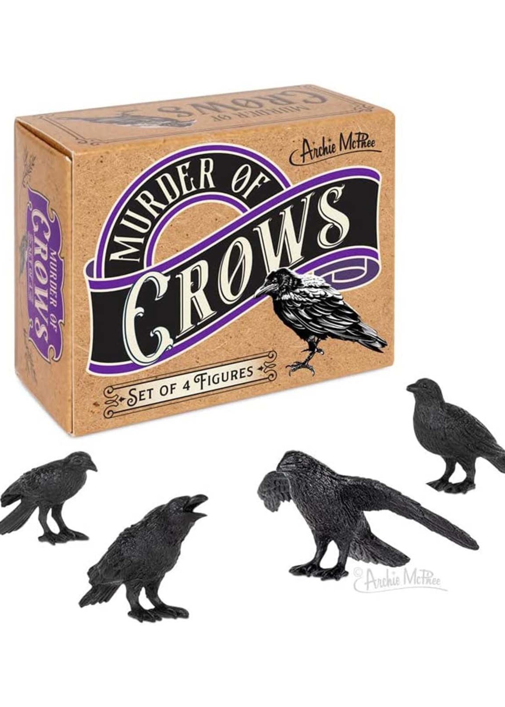Archie McPhee /  Accoutrements Murder of Crows in a Box