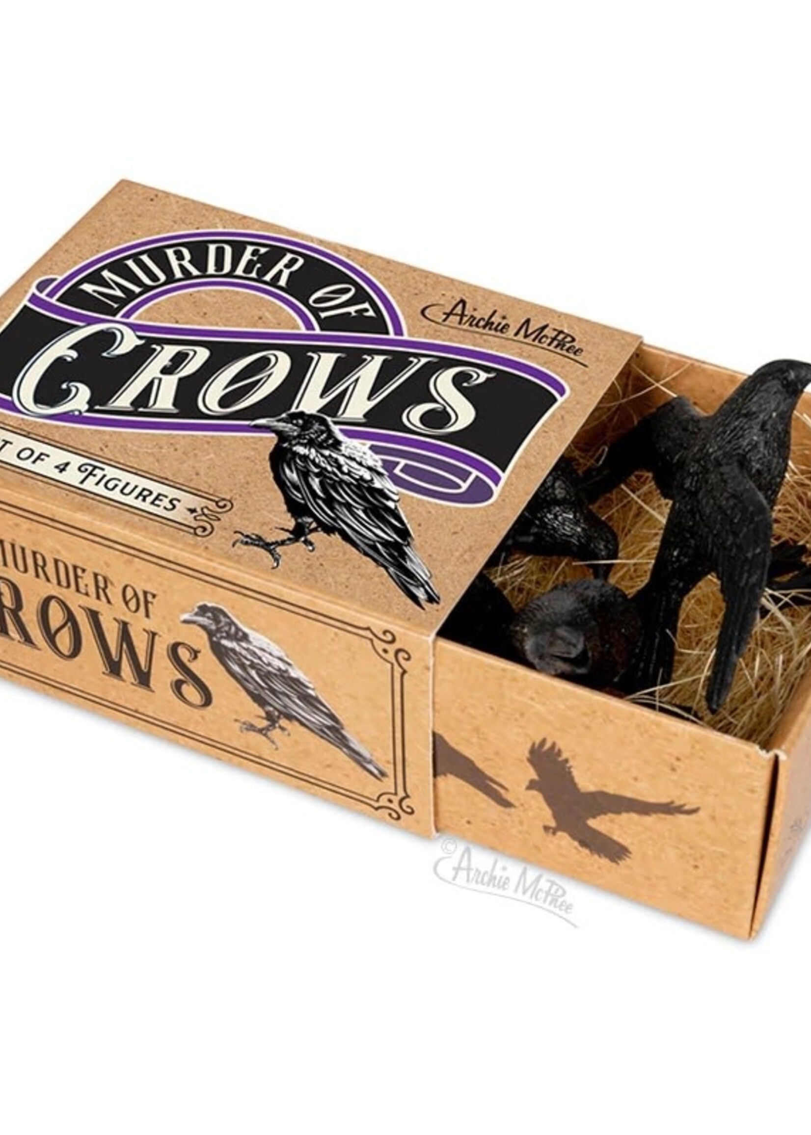 Archie McPhee /  Accoutrements Murder of Crows in a Box