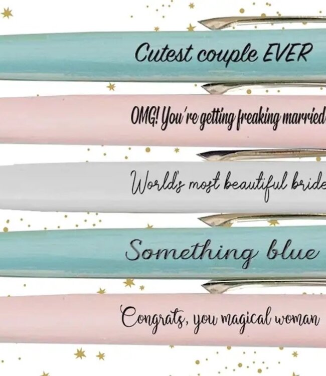 Bridal Shower Pen Set