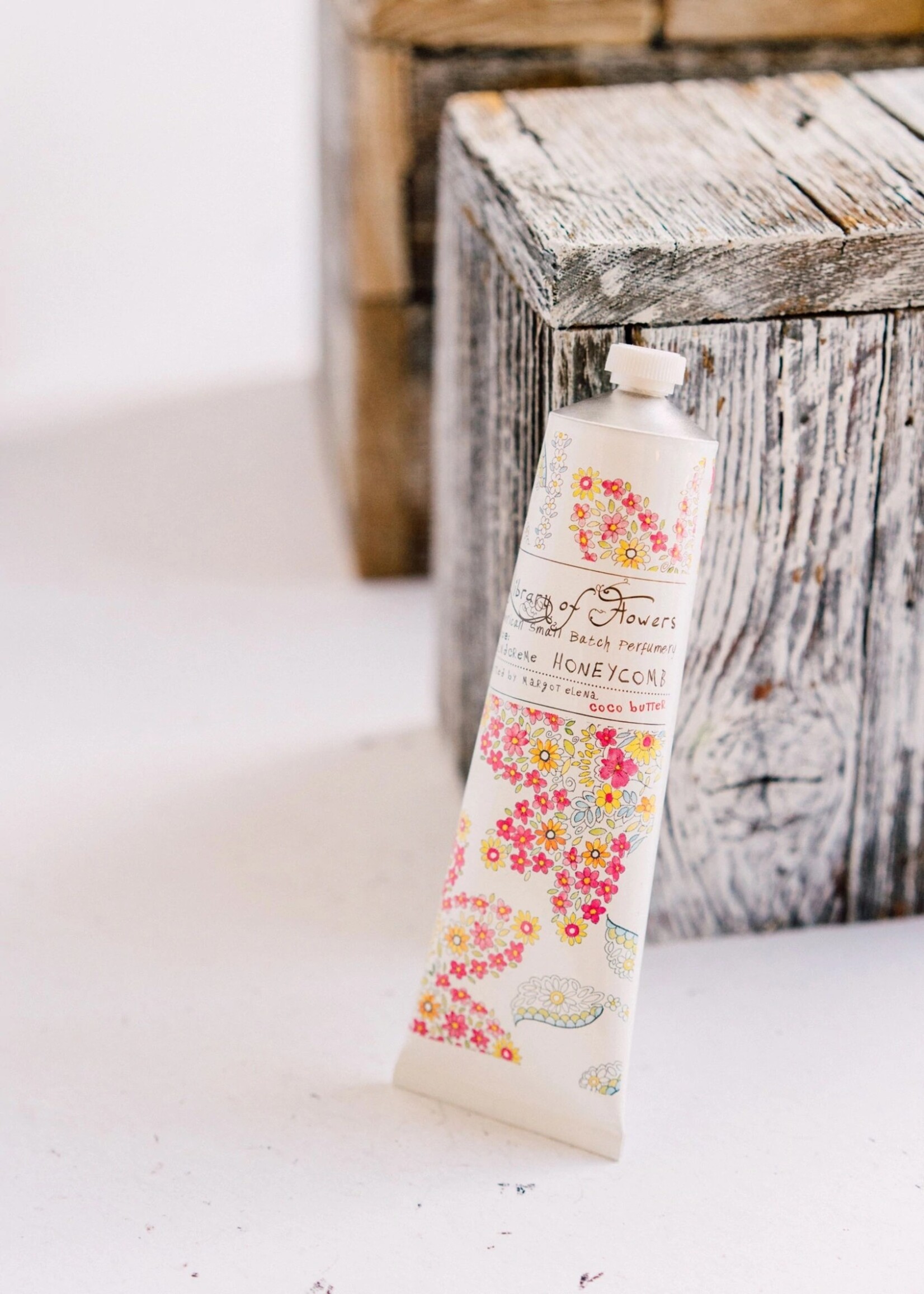 Library of Flowers Honeycomb Handcreme