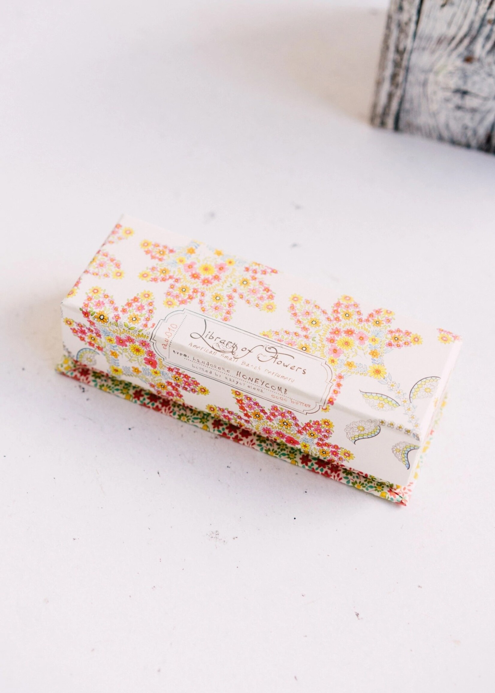 Library of Flowers Honeycomb Handcreme