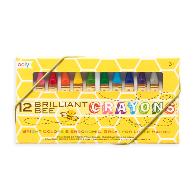Brilliant Bee Beeswax Crayons - Set Of 12