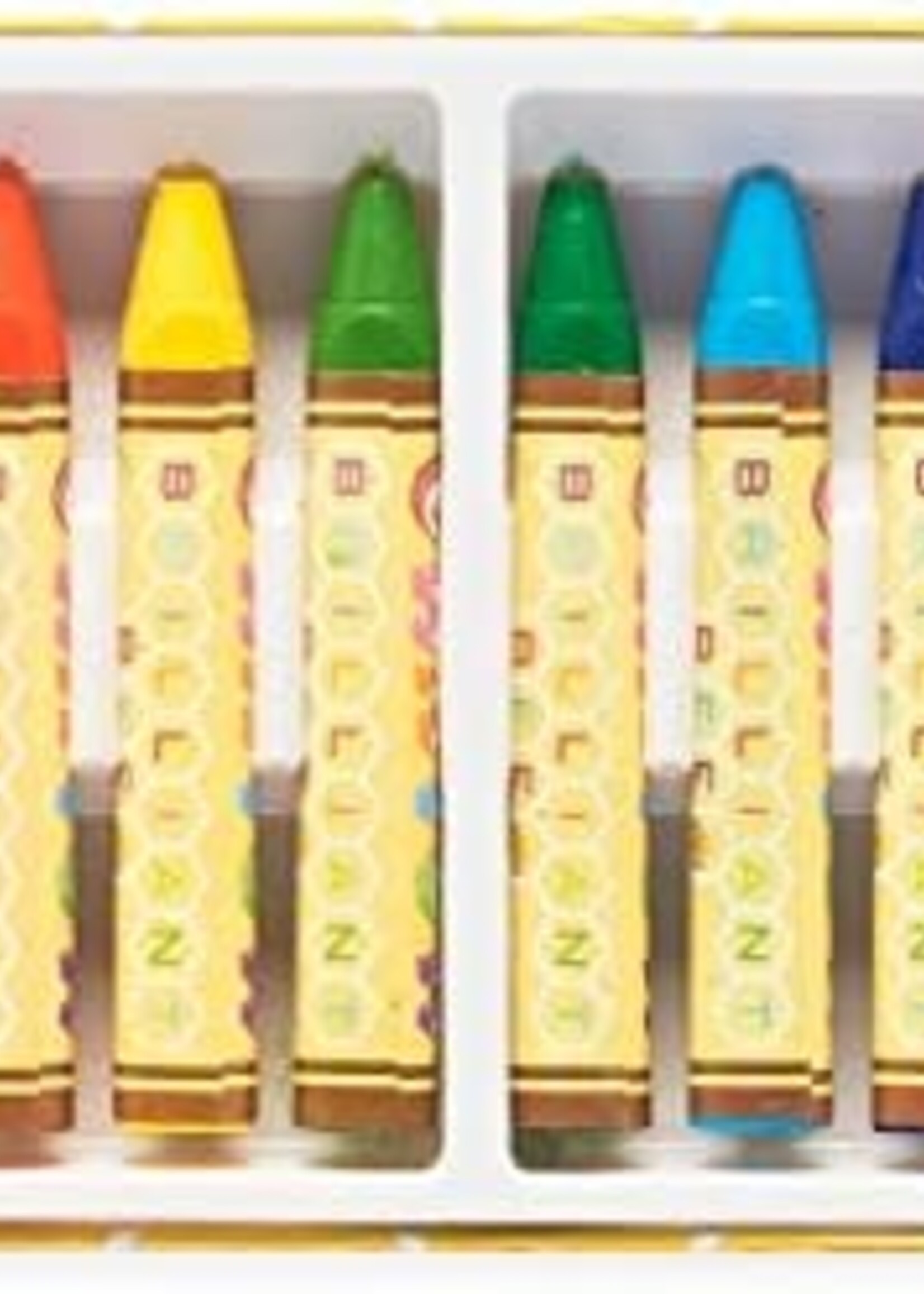 Ooly Brilliant Bee Beeswax Crayons - Set Of 12
