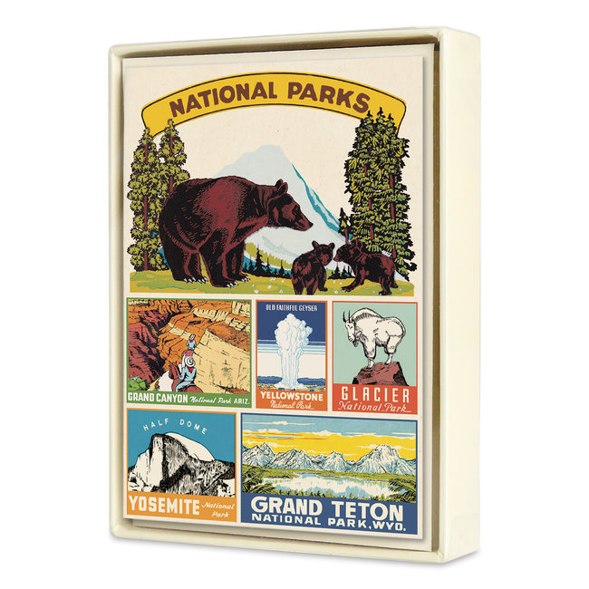 Vintage National Parks Boxed Notecards