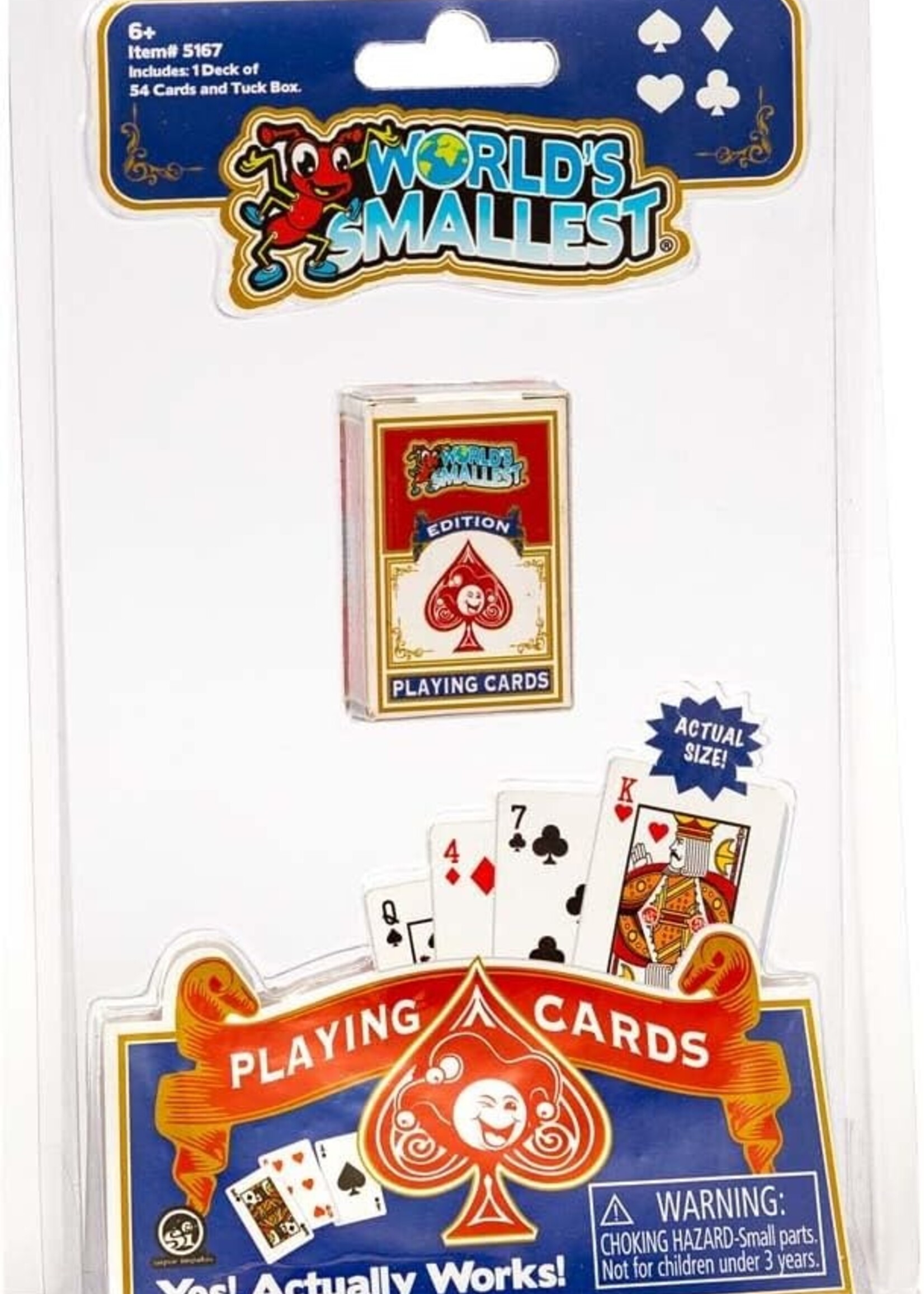 World's Tiniest Playing Cards