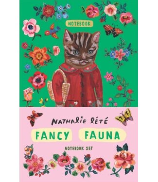 Chronicle Books Fancy Fauna Notebook Set