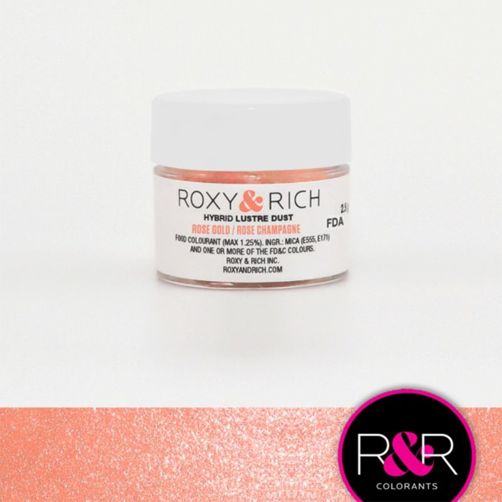 Roxy & Rich Roxy & Rich - Luster Dust, Rose Gold -
