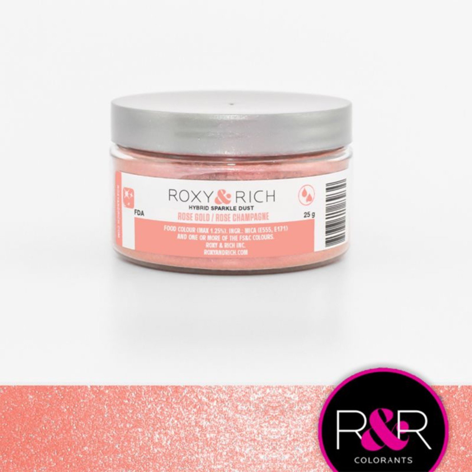 Roxy & Rich Roxy & Rich - Sparkle Dust, Rose Gold -