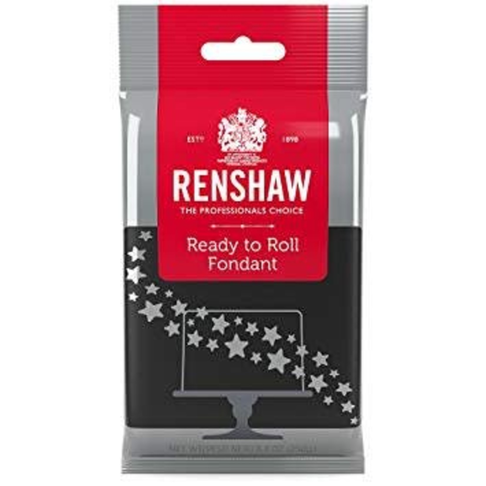 Renshaw Renshaw - Black Fondant - 8.8oz, 06110