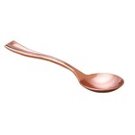 Sweet Flavor Plasticware - Mini Spoon, Copper - 3.9'' (50ct), GS10100-S