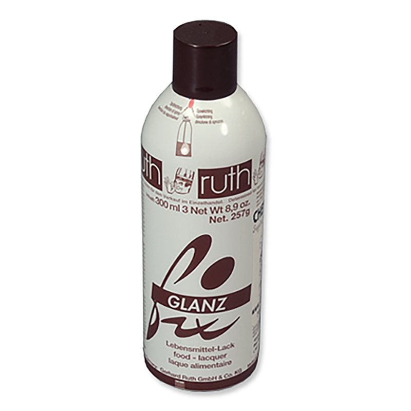 Chef Rubber Food Shellac Spray 300ml/10 fl oz 404005 The Pastry Depot