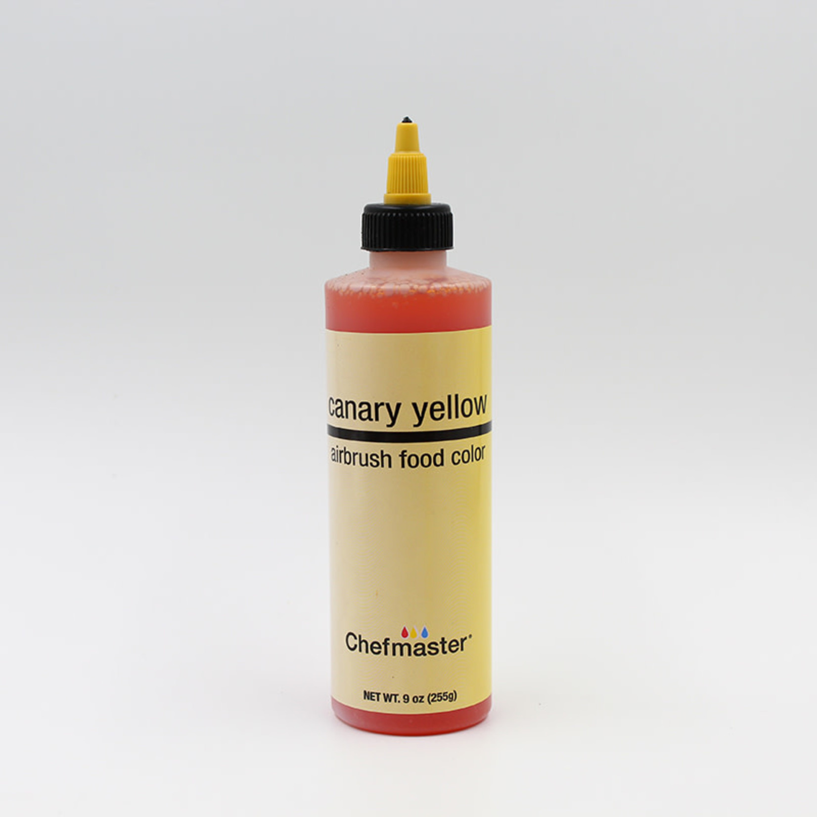 Chefmaster Chefmaster - Canary Yellow Airbrush food color - 9oz, 34-3195