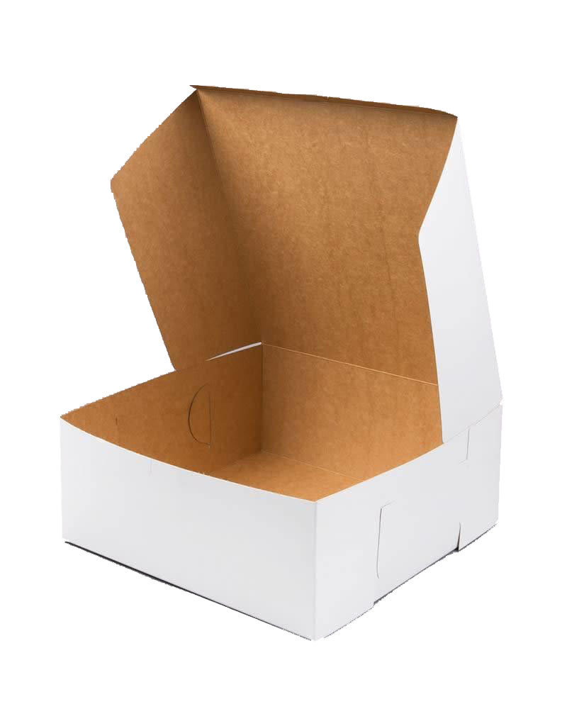 Printed and custom christmas cake boxes Cake box white - Pastry Depot