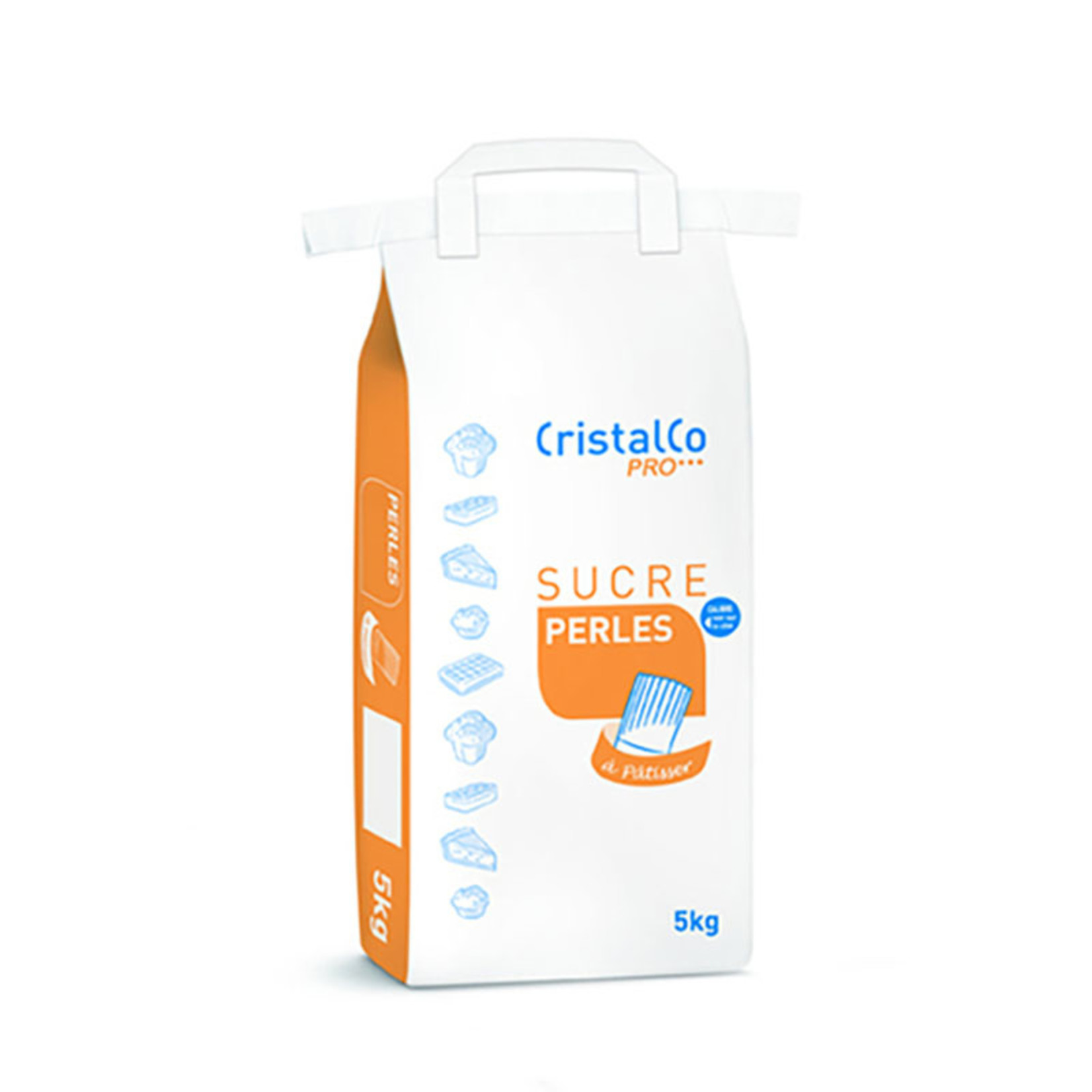 CristalCo CristalCo - Sucre Grain Sugar Pearls, 2-3 mm - 11 lb