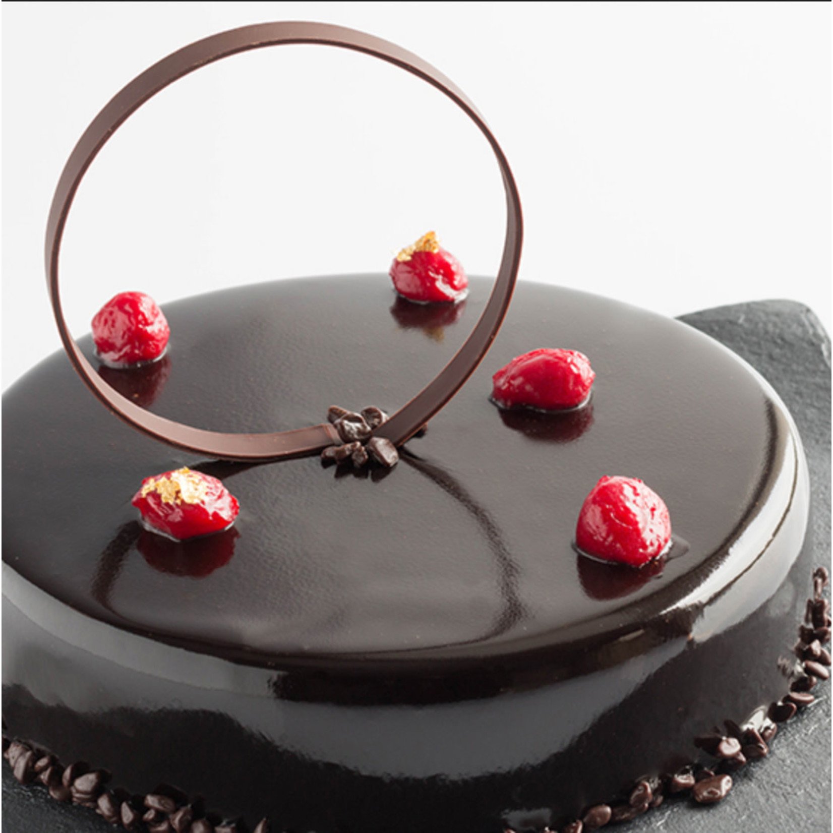 Chocolate Mirror Glaze Recipe (镜面巧克力蛋糕装饰） - Guai Shu Shu