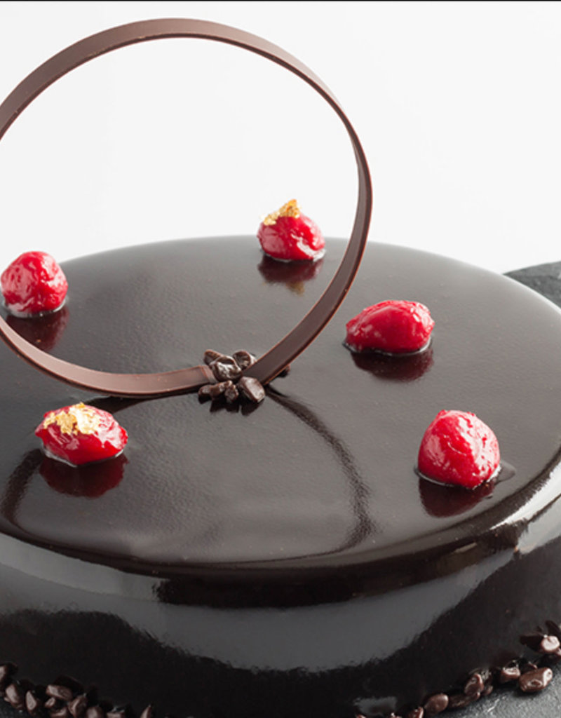 Irca Mirror Glaze Dark Chocolate 6kg/13.2lb 01030222 - Pastry Depot