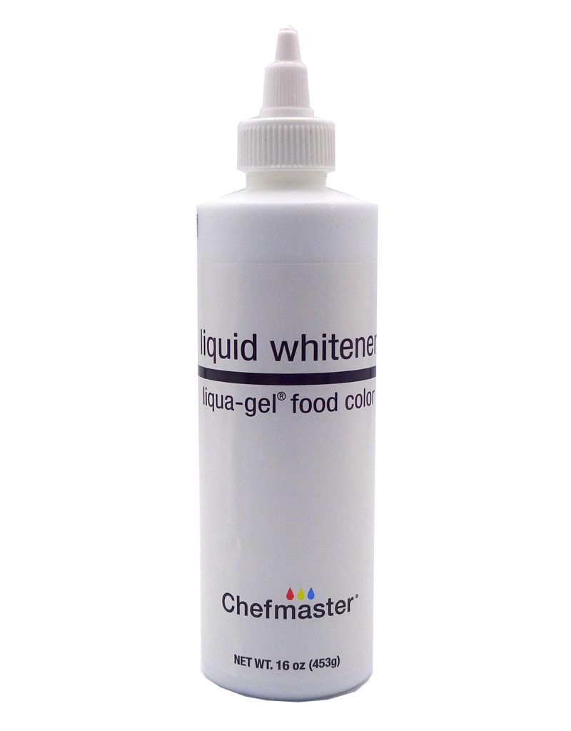 Chefmaster Whitener Gel food color 16oz - Pastry Depot