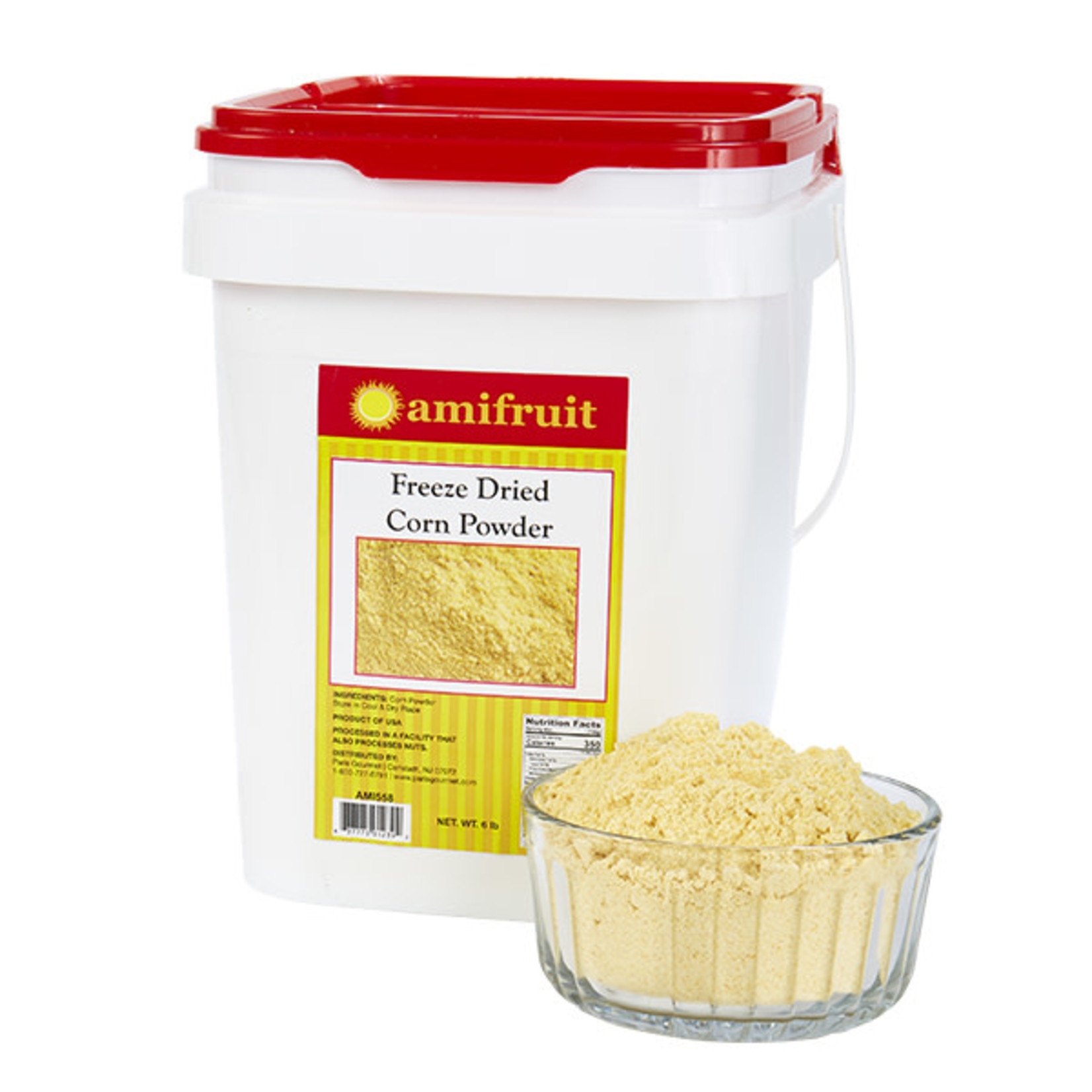 Amifruit Amifruit - Freeze dried Corn Powder - 6lb, AMI558