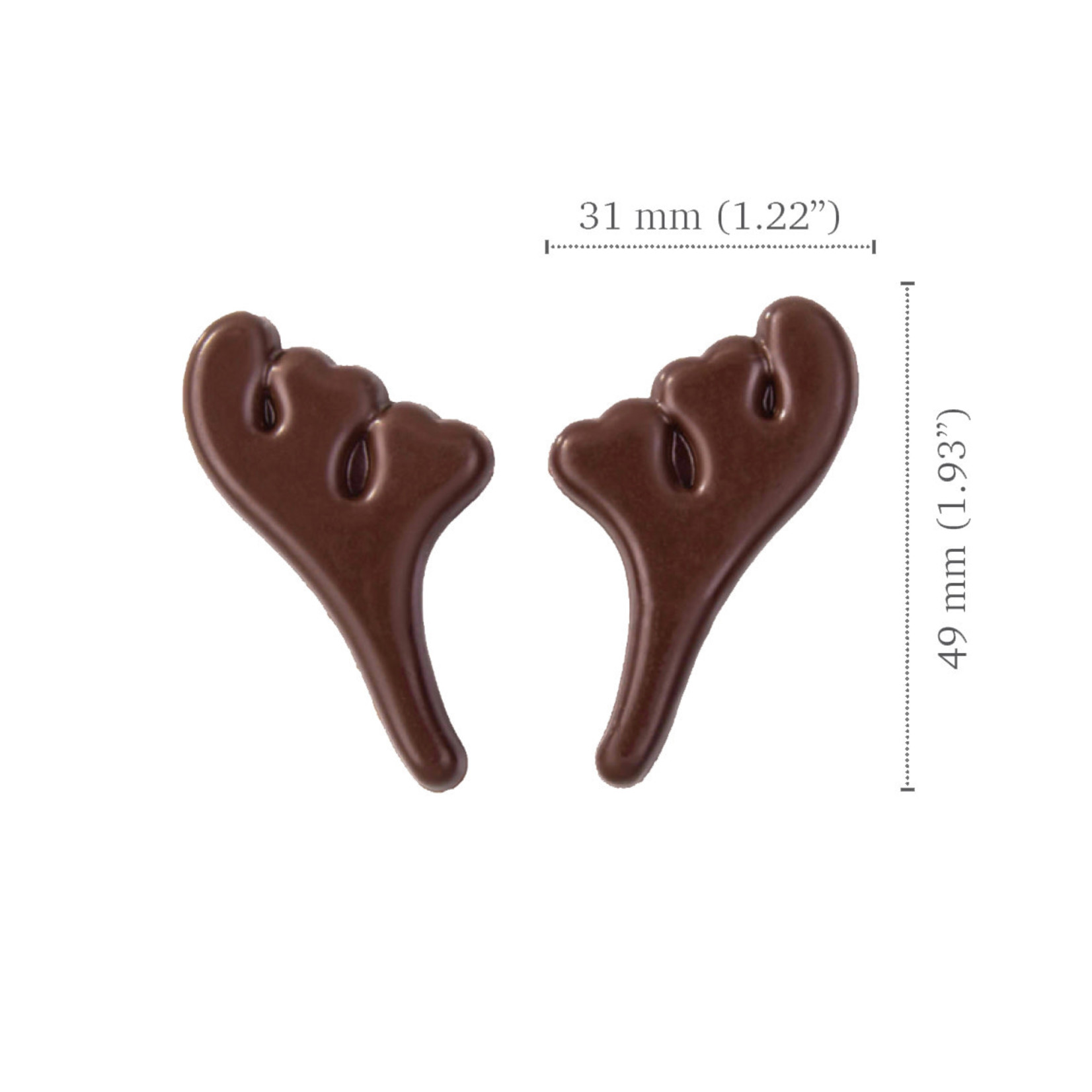 Dobla Dobla - Chocolate Reindeer Antlers (196pcs), 21104