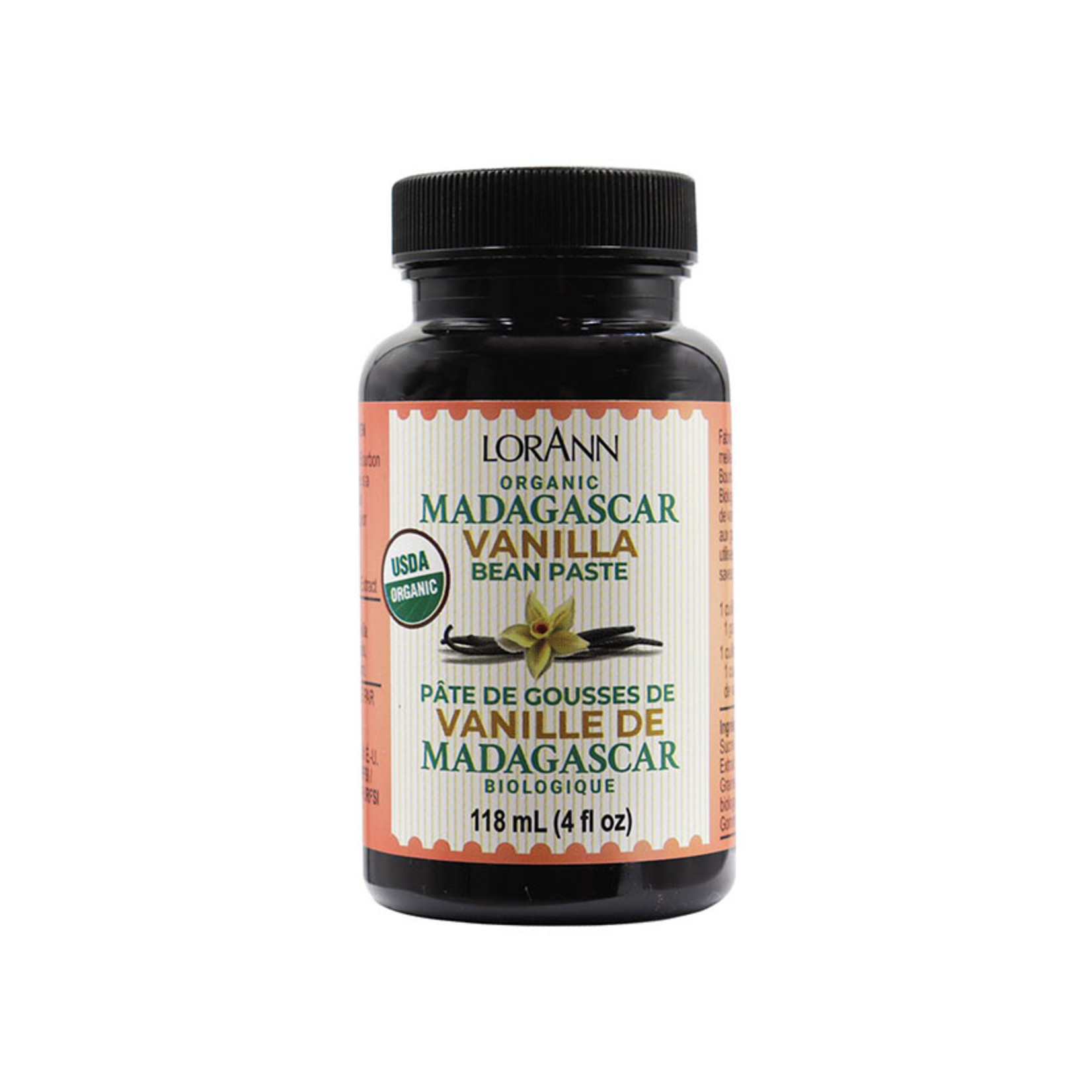 Lorann Lorann - Madagascar Vanilla Bean Paste - 4 oz