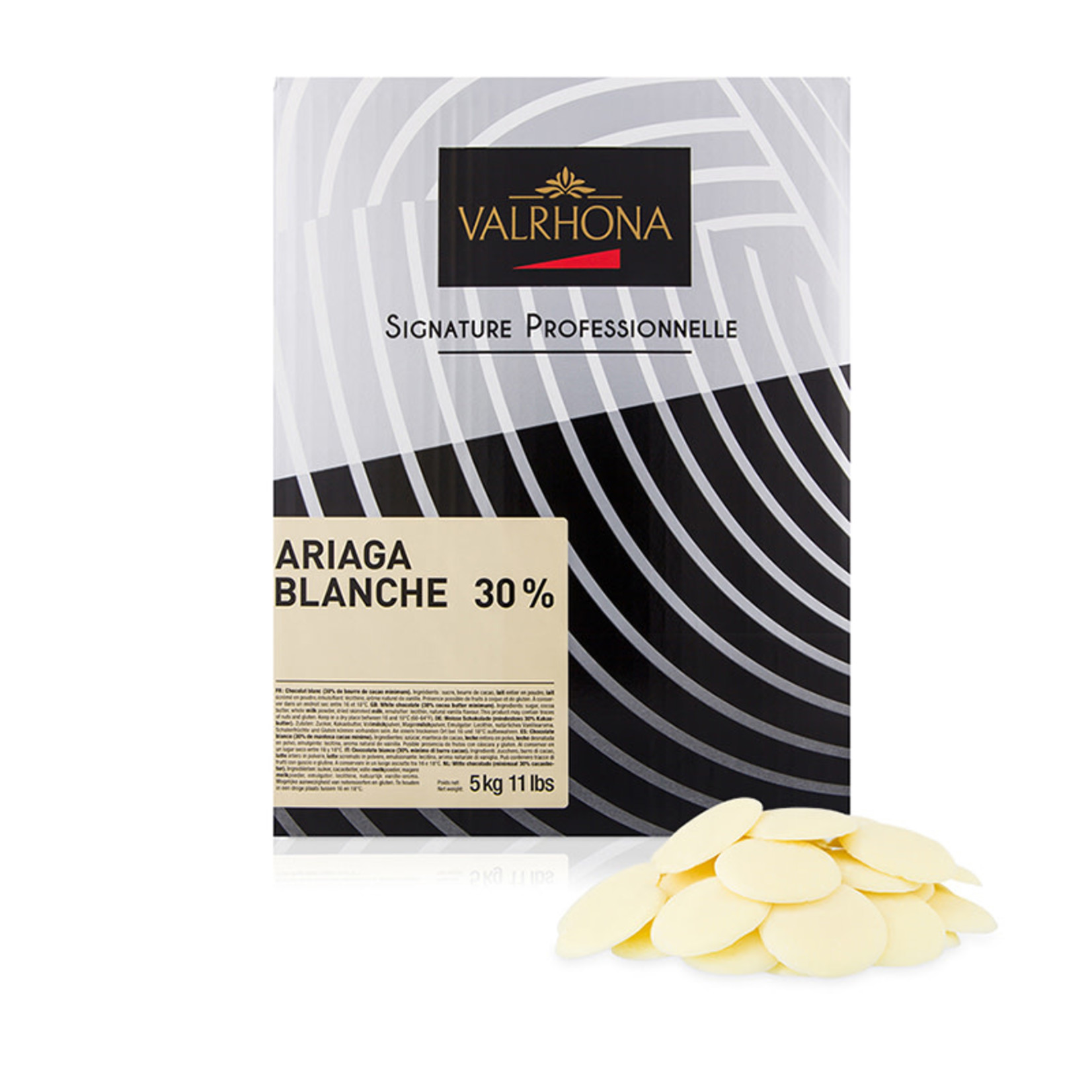 Valrhona Valrhona - Ariaga White Chocolate 30% - 11 lb