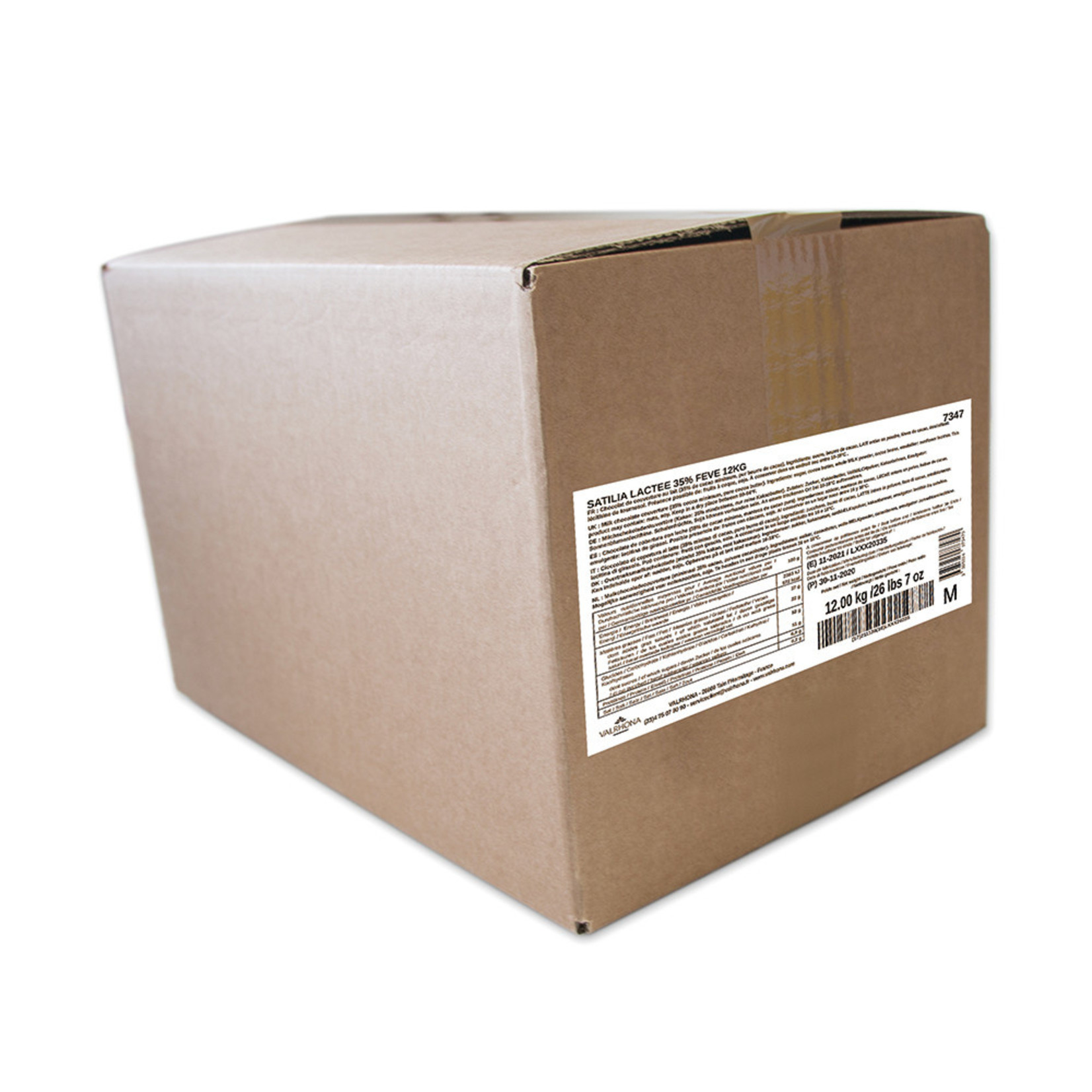 Valrhona Valrhona - Satilia Milk Chocolate 38% - 26.5 lb