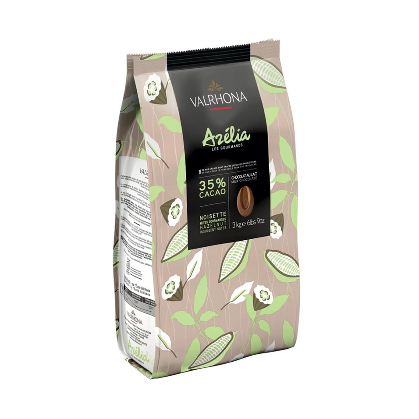 Valrhona Valrhona - Azelia Milk Chocolate 35% - 6.6lb, 11603