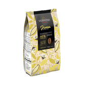 VALRHONA Jivara Lactée 40%1kg×2袋 ヴァローナ / フェーブ・ジヴァラ・ラクテ40（1kg）: チョコレート