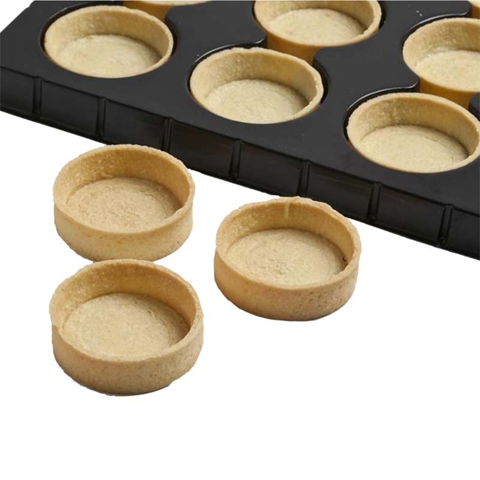 Moda Moda - Sweet Round Tart Shell - 3.1" (12 ct) sleeve