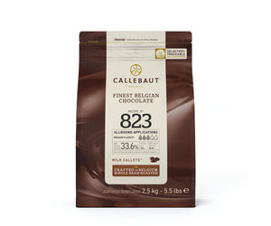 Callebaut Milk Callets 33.6% from OliveNation - 2 pounds