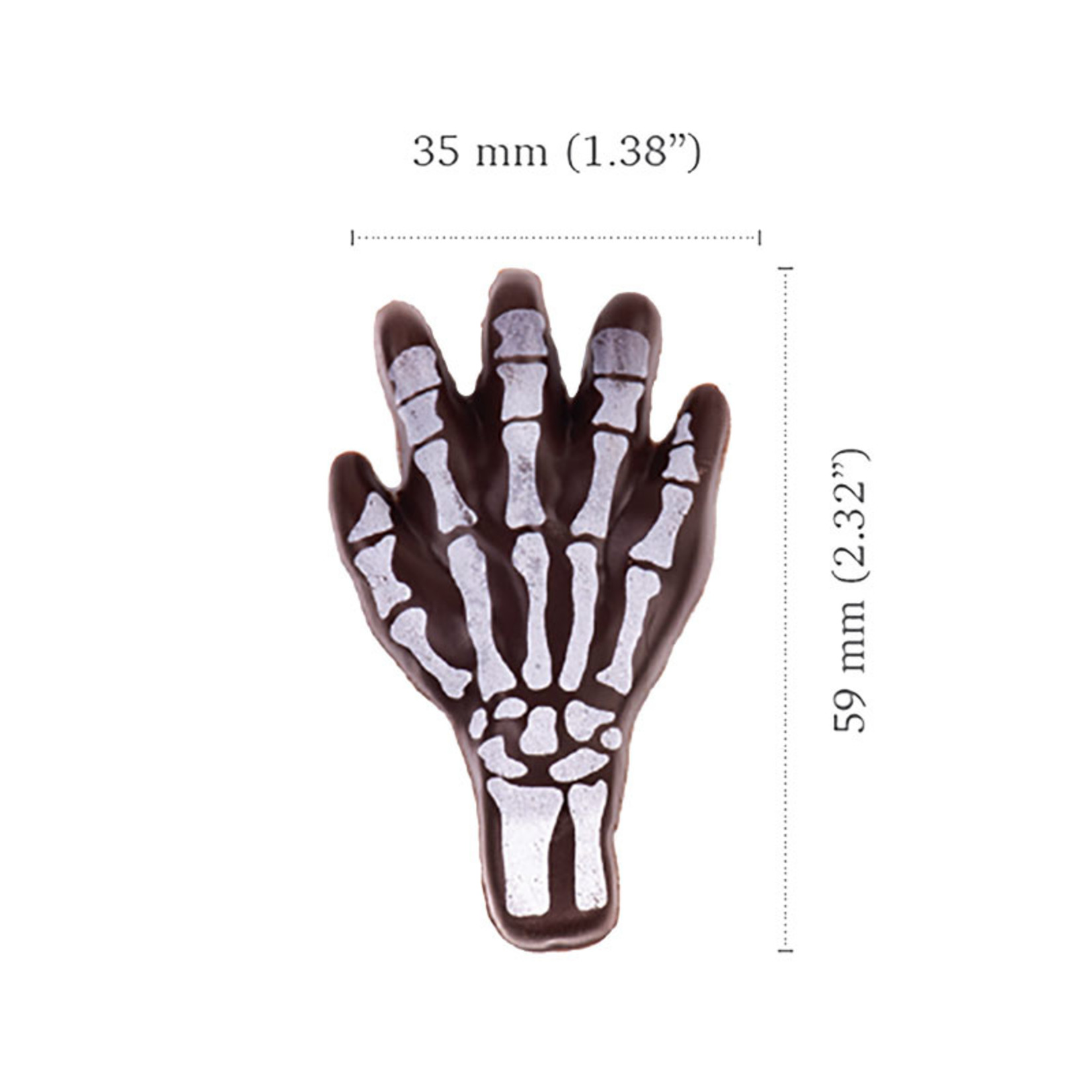 Dobla Dobla - Chocolate Skeleton Hand (100 ct)