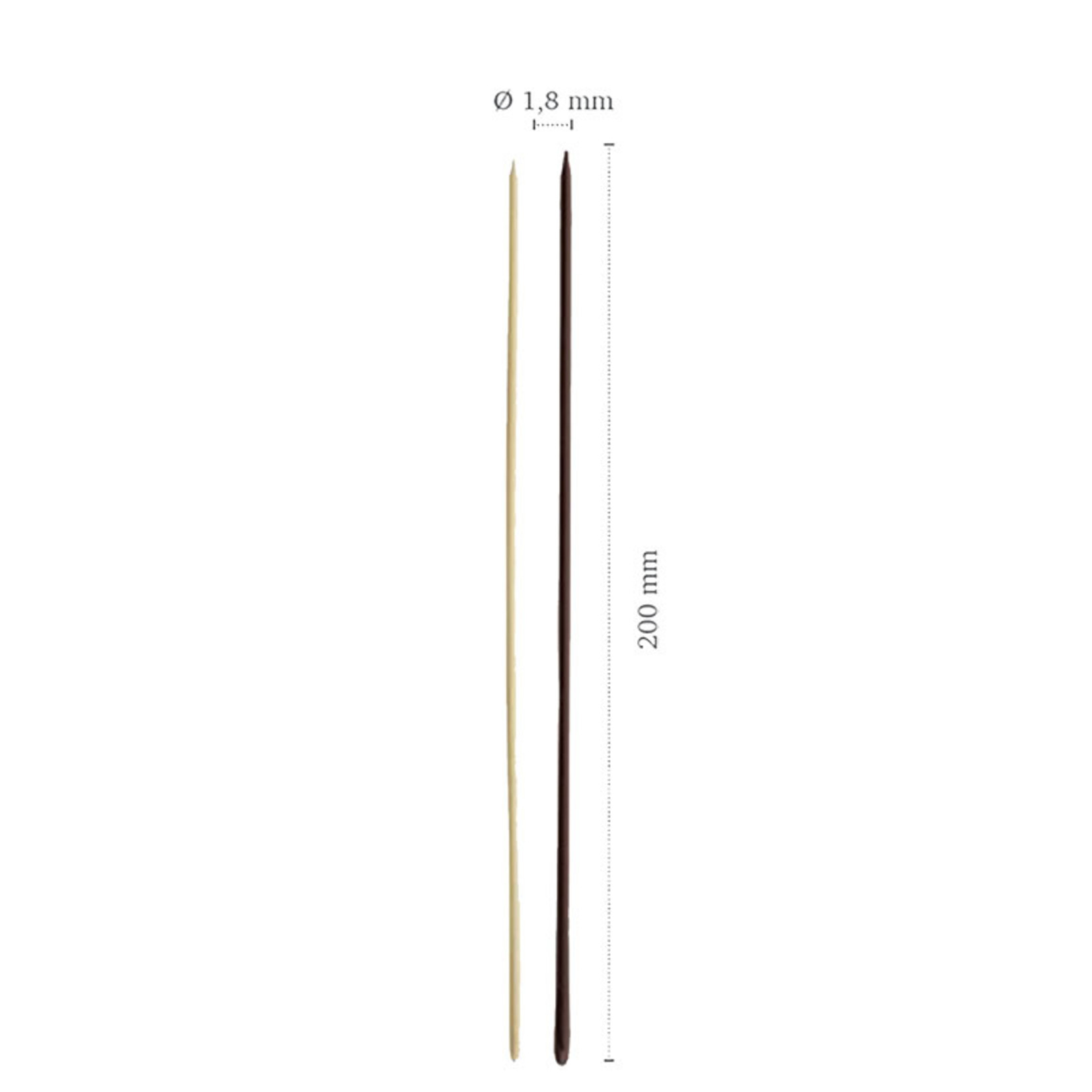 Dobla Dobla - Dark / White Chocolate Spear (490 ct)